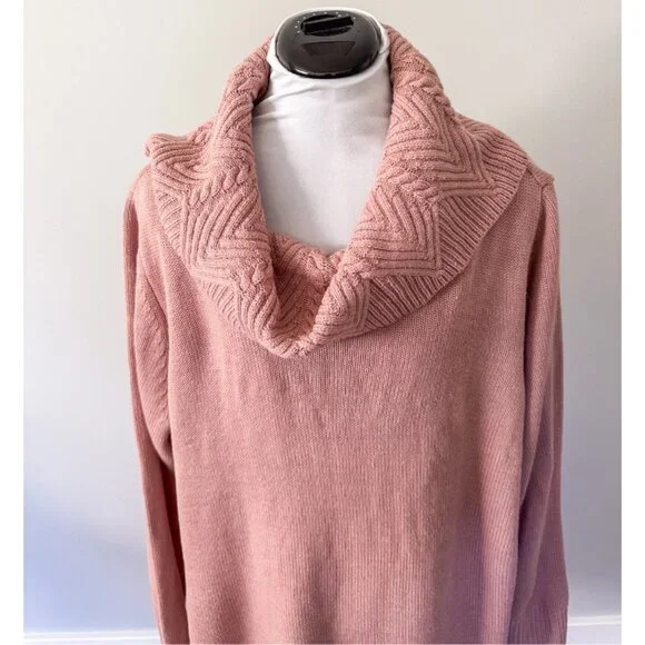 Lane Bryant Maude Cowl Neck Knit Sweater - Size 22/24 - Picture 3 of 9